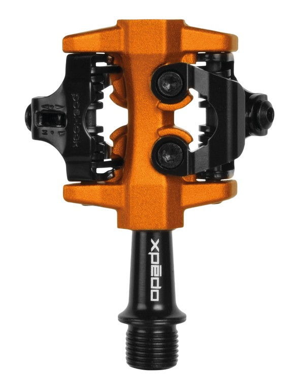 Pedali Xpedo Clipless XMF10AC Nero/arancione 9/16" Cyclecross SPD compatibile