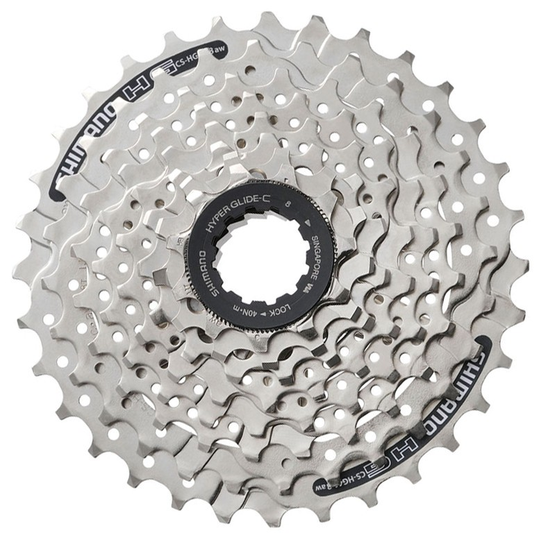 Pacco pignoni 8 velocità Shimano HG-40 11-30 denti