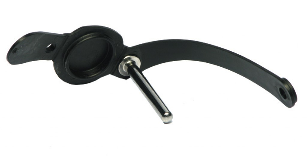 Perno di sicurezza in plastica per Chariot Caddie