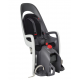 Seggiolino bimbi Hamax Caress per portapacchi grigio/bianco/nero, rack di fissaggio