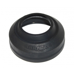 Capp. Parapolvere,nero plastica per disco di montaggio Centerlock