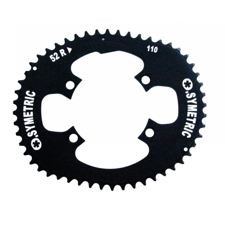 Kit Corone Osymetric 110mm Dura Ace FC 9000, Ultegra FC6800, 44/34 denti, nero