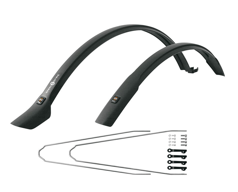 SKS Set di parafanghi Velo 42 Urban 28", colore nero, set di aste incluso