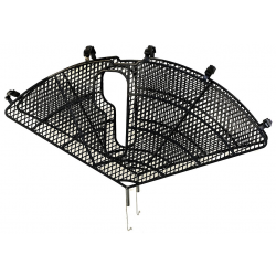 Paraveste in plastica per 26"e 28", colore nero, con set di fissaggio universale