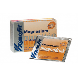 Xenofit bevanda minerale, magnesio + vitamina C, 20 buste da 150 ml