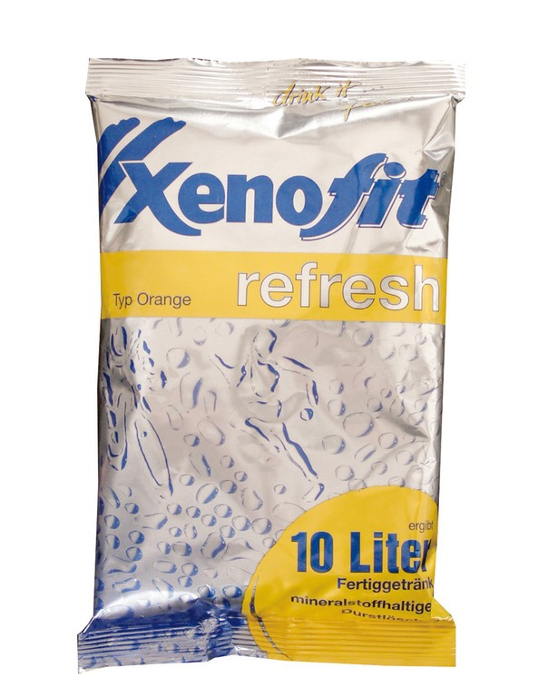 Xenofit Refresh arancia, sacchetto da 600 g / 10 litri