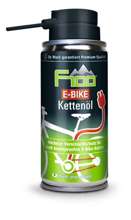 Olio per catene F100 E-Bike 100ml, bomboletta spray