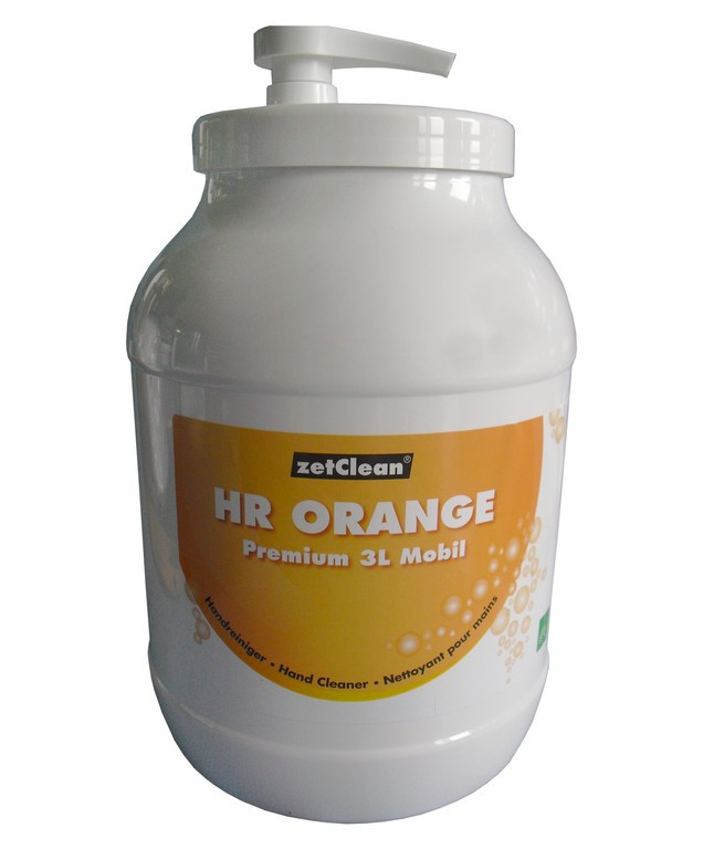 Detergente per le mani Orange Premium Tanica da 3 litri con pompetta