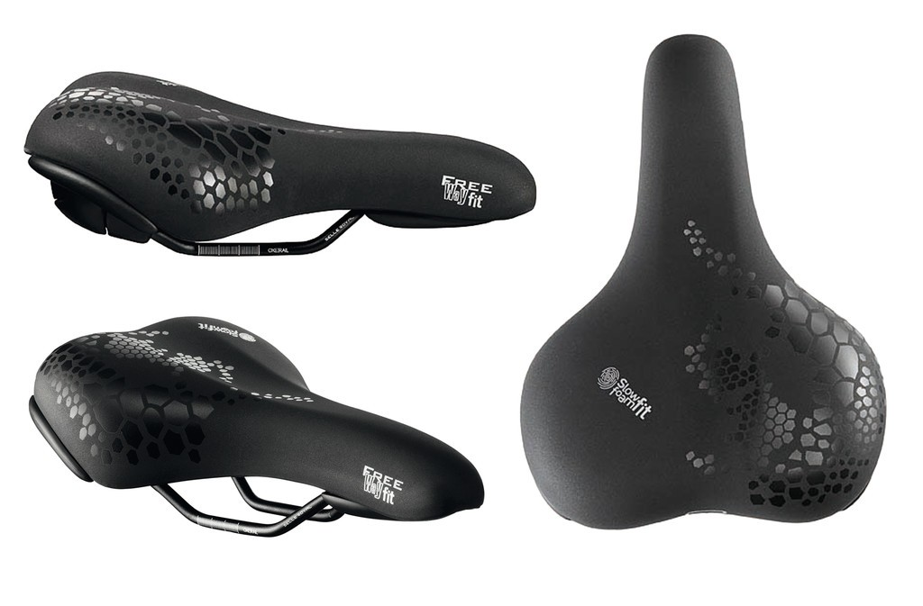 Sella Selle Royal Freeway Fit Classic Nera, donna,260x188mm,moderate,520g