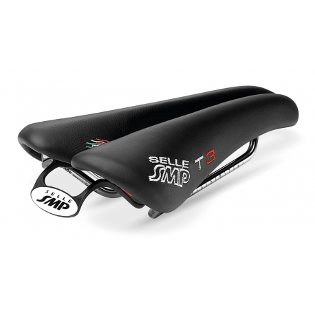 Sella Selle SMP Triathlon T3 nero, Uni, 246x133mm, ca. 290g