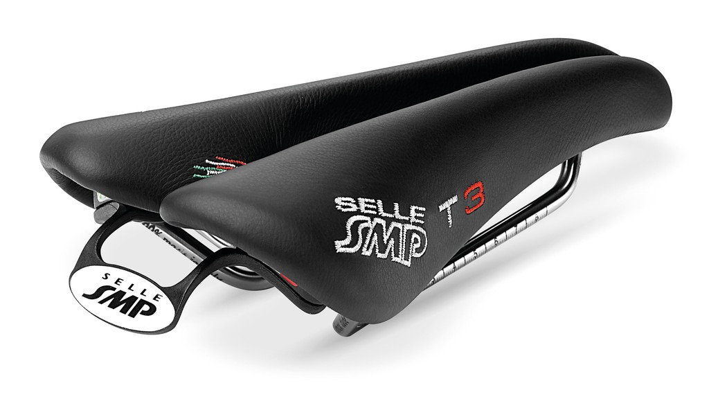 Sella Selle SMP Triathlon T3 nero, Uni, 246x133mm, ca. 290g