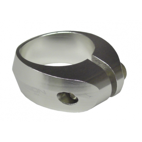 Anello d.serraggio p.sella Thomson Alu 34,9 mm, argento