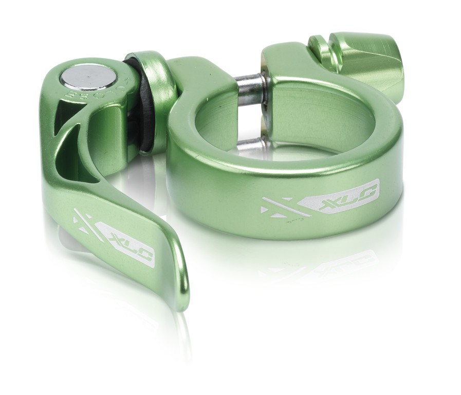 Collarino XLC PC-L04 Ø 31,8 mm verde/limone con sg.rapido