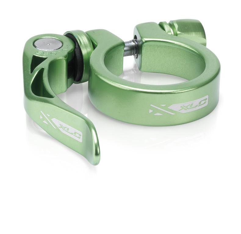 Collarino XLC PC-L04 Ø 34,9 mm verde/limone con sg. rapido