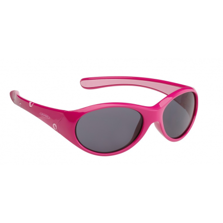 Occhiali da sole Alpina Flexxy Girl montatura rosa fucsia/rosa lenti nere S3