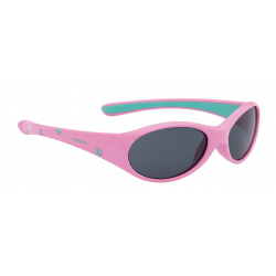 Occhiali da sole Alpina Flexxy Girl Montatura rosa/menta, lente nera S3