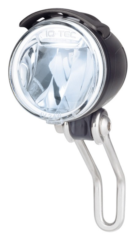 Fanale LED b&m IQ Cyo Premium 6/42V-DC interruttore ON/OFF e chius. posteriore