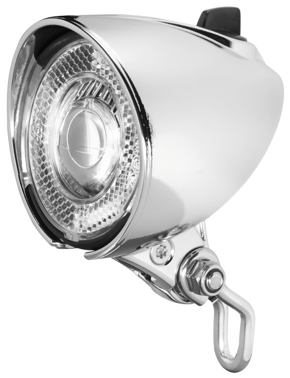 Faro LED b&m Lumotec Classic N per dinamo di mozzo c.interruttore