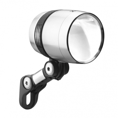 Fari LED b&m IQ-X sensoplus argento anodizzato