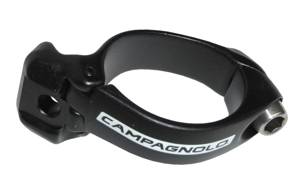 CAMPAGNOLO Collare deragliatore anteriore di ricambio a saldare , SuperRecord Ø 35mm, nero, DC12-SR5B