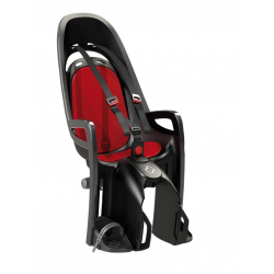 Seggiolino bambini Hamas Zenith grigio/rosso, fissaggio al portapacchi