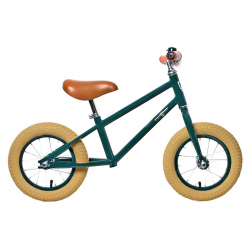 Bici propedeutica Rebel Kidz Air Classic Boy 12,5", acciaio, Classic verde scuro