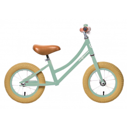 Bici s ped RebelKidz Air Classic Unisex 12,5", acciaio, Classic verde chiaro