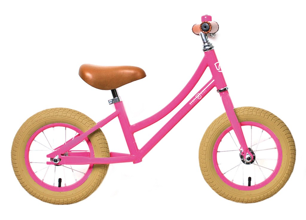 Bici propedeutica RebelKidz Air Classic Unisex 12,5", acciaio, Classic rosa