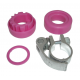 Serie sterzo per Fuzion Sport 4 Wheel Rosa fuscia con morsetto sgancio rap.