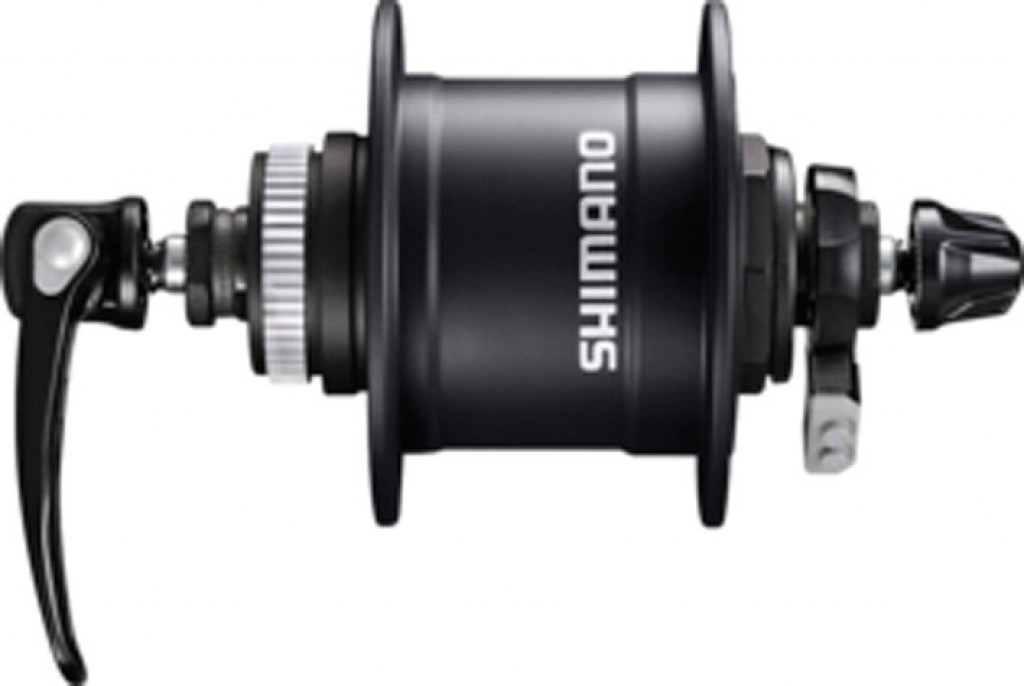 Dinamo mozzo RA Shimano DH-T4050 100mm, 32 fori, Centerl,1,5 W nero.SNSP