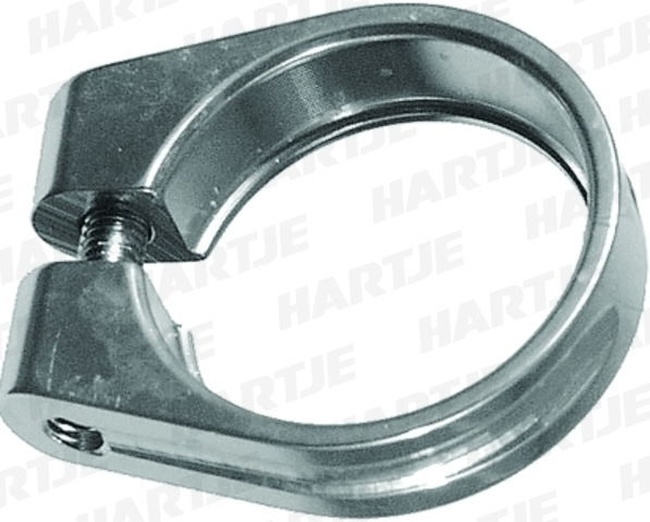 CONTEC Collarino per sella "SC-100", Ø 31,8 mm, argento