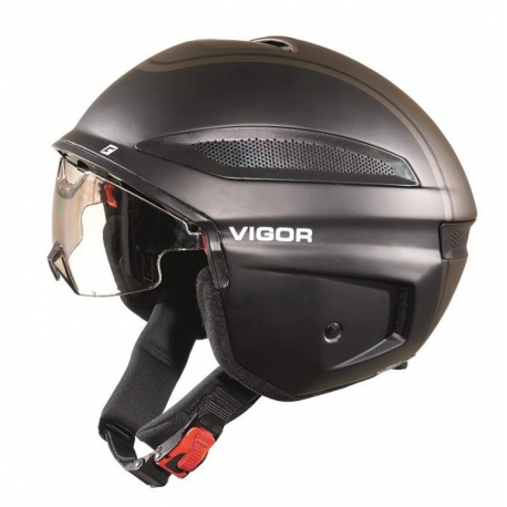 Casco bici Cratoni Vigor (S-Pedalec) Tg. M (56-57cm) nero opaco