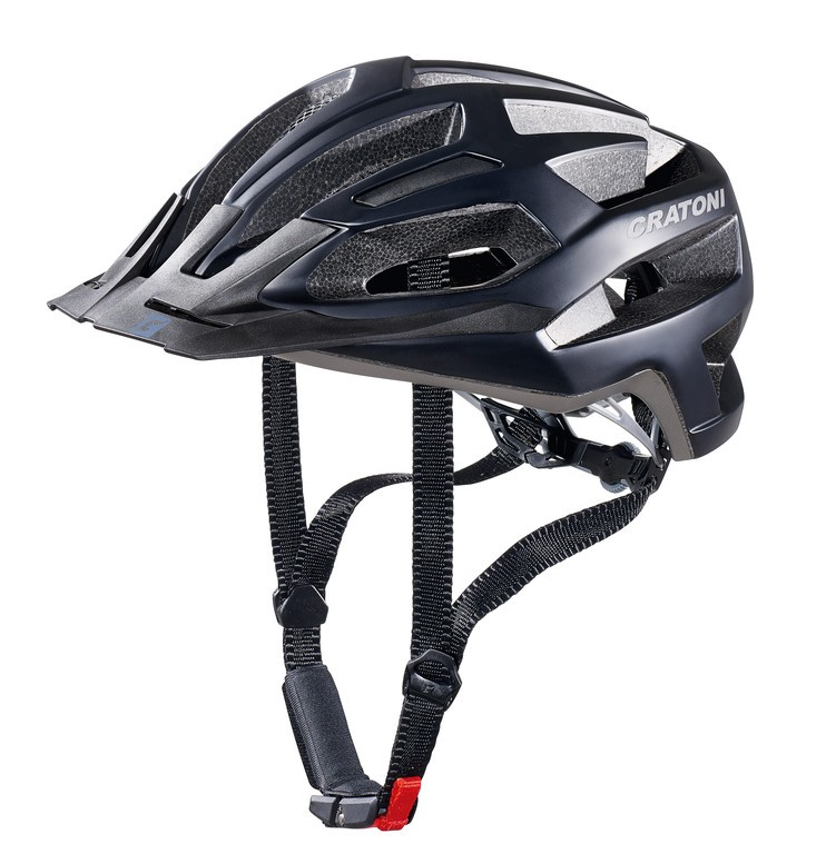 Casco bici Cratoni C-Flash (MTB) Tg.M/L (56-59cm) nero/antracite opaco