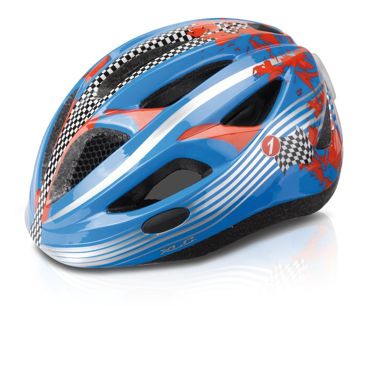 Casco bimbi XLC BH-C17 Tg. XS/S (46-51cm) blu Racer