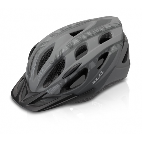 XLC Casco da bici BH-C19 Mis unica(54-58cm) nero/antracite, Motivo Ethnic