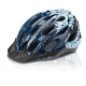 XLC Casco da bici BH-C20 Tg. S/M (53-57cm), blu Motivo 'Prism'