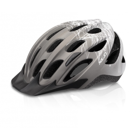 XLC Casco da bici BH-C20 Tg. S/M (53-57cm) antracite 'Scratch'