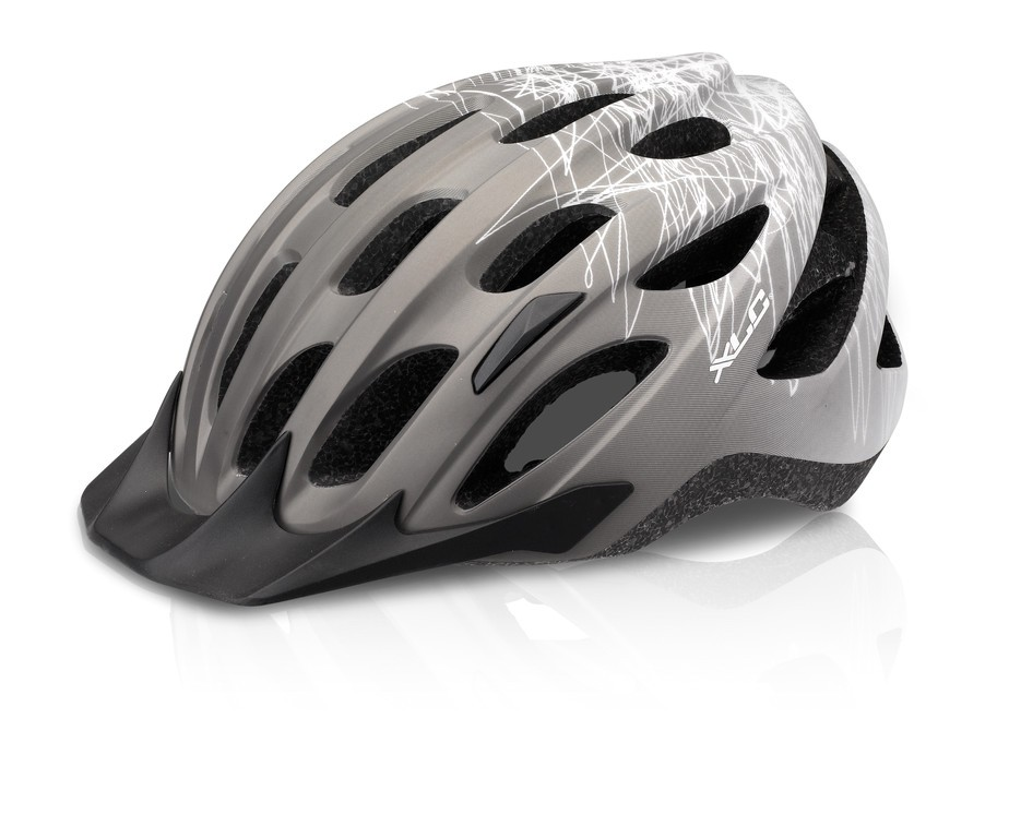 XLC Casco da bici BH-C20 Tg. S/M (53-57cm) antracite 'Scratch'