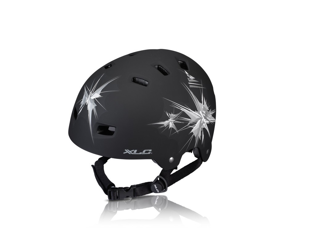 Casco XLC Urban BH-C22 Mis unica (53-59cm) nero opaco, Spikes