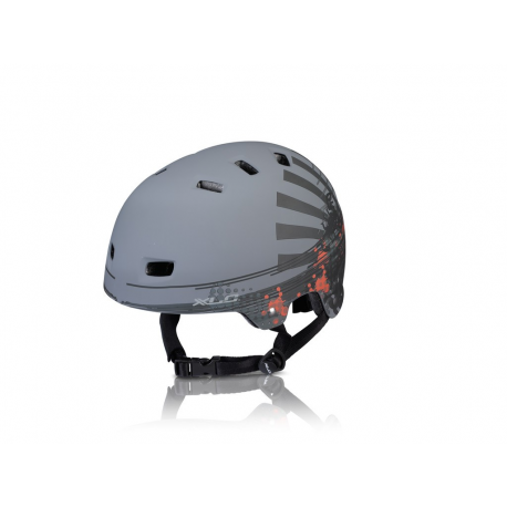 Casco XLC Urban BH-C22 Mis unica (53-59cm) nero opaco, Grunge