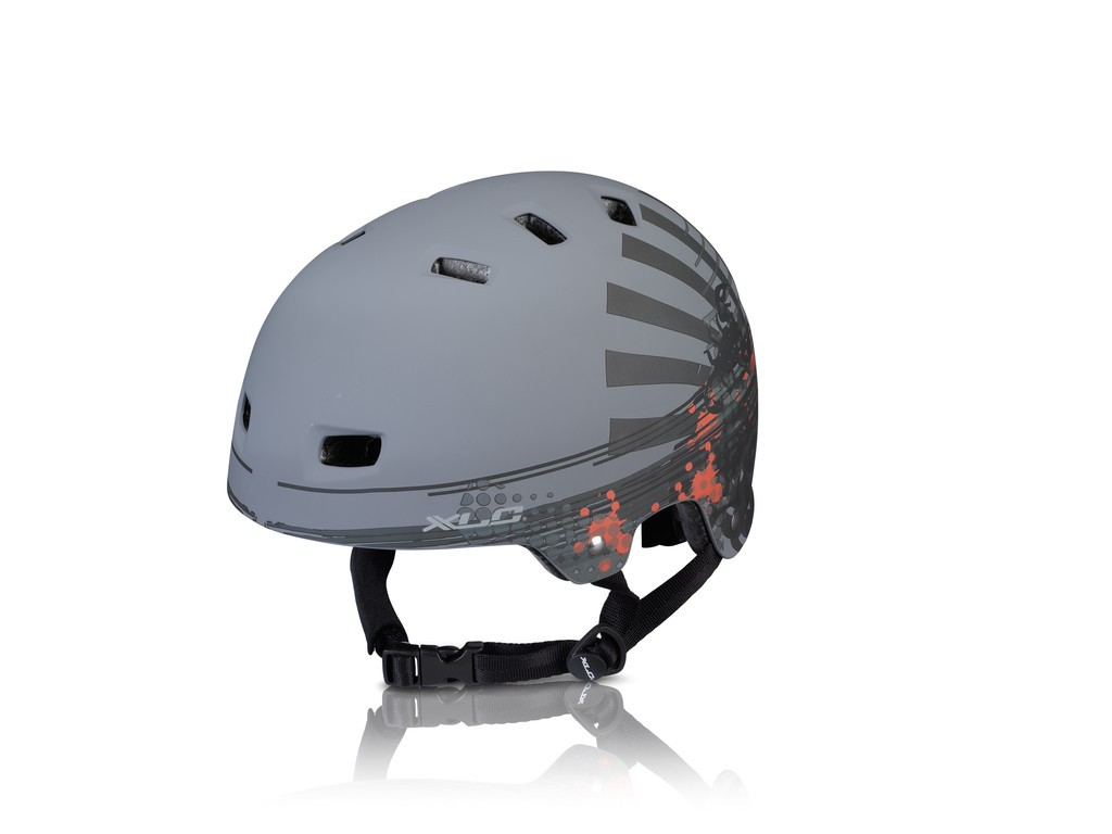 Casco XLC Urban BH-C22 Mis unica (53-59cm) nero opaco, Grunge