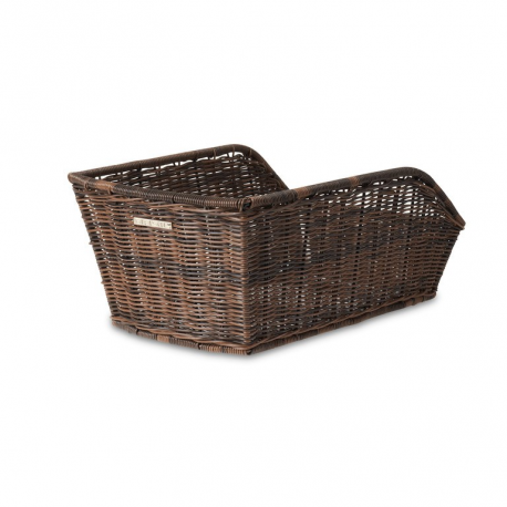 Cestino ruota post. Basil Cento 42x25x21 cm marrone rattan