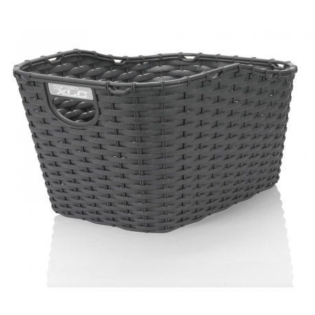 XLC cestino in polyrattan carry more per portapacchi con sistema XLC, nero