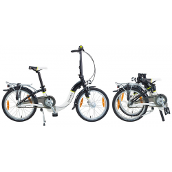 DAHON CIAO i3 3-Velocità bianco-nera - 20"