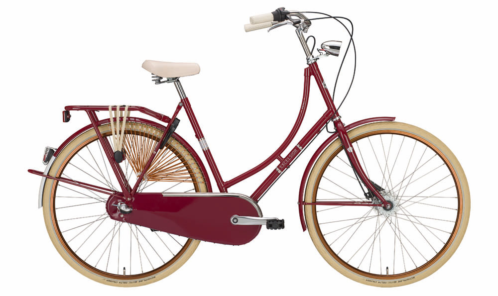 Bicicletta olandese EXCELSIOR Royal 7 Velocità Shimano Nexus, Mulberry