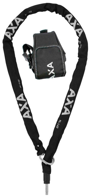 Catena ad aggancio Axa RLC 140 nero 140cm, compr borsa viaggio