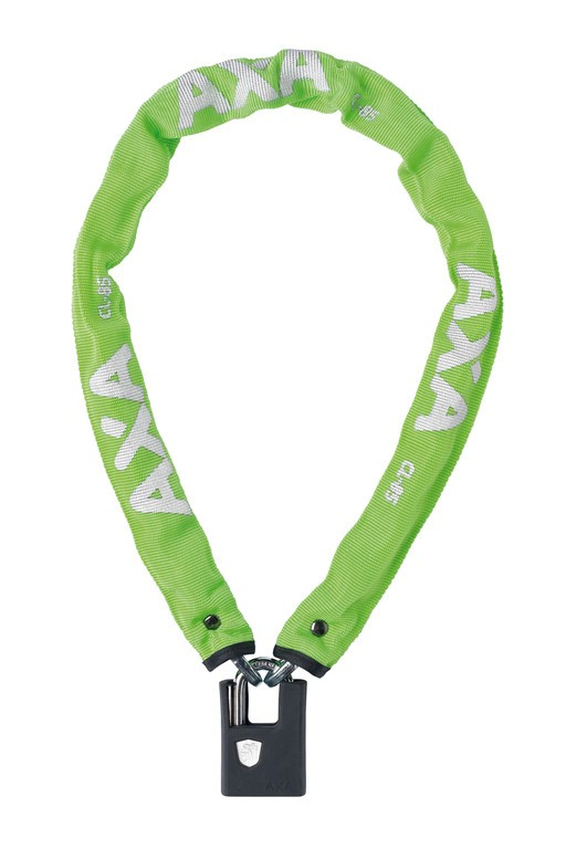 Lucchetto a catena Axa Clinch CH85 Plus lunghezza 85cm, spessore 6,0mm, verde