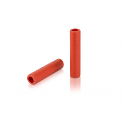 Manopole XLC silicone GR-S31 130mm, rosso, 100% silicone