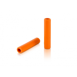Manopole XLC silicone GR-S31 130mm, arancio, 100% silicone