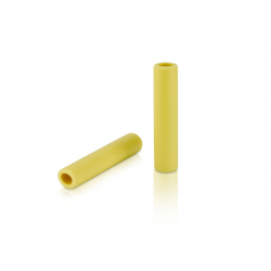 Manopole XLC silicone GR-S31 130mm, giallo, 100% silicone